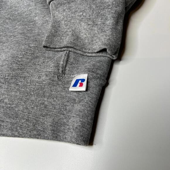 Vintage Russell Athletic Gray Crewneck Sweatshirt XXL – Classic Fit, Cotton - Picture 4 of 8